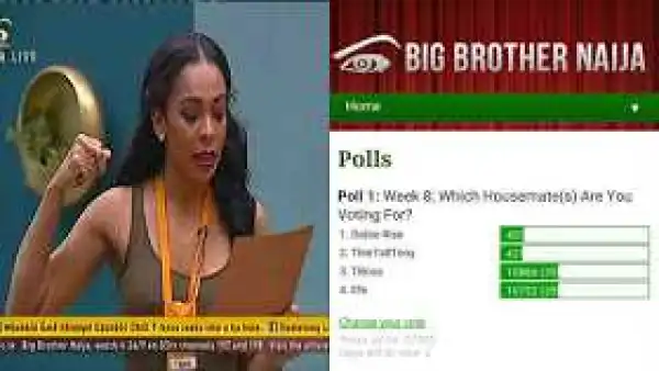 #BBNaija: Step aside Efe! Tboss leads online polls (Photo)